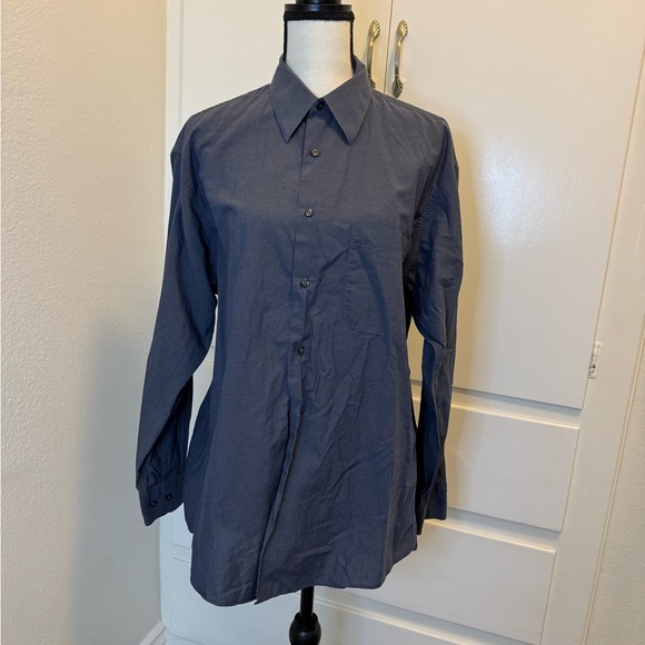Calvin Klein Other - Dark Blue Calvin Klein Button-Up Shirt